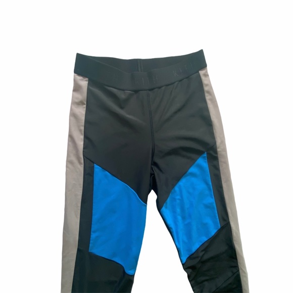 Kith Highwaist Colorblock Sheer Panel Logo Legging - Picture 2 of 13